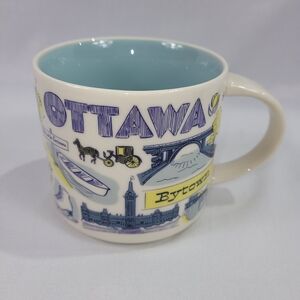Starbucks 2019 Ottawa ON Coffee Cup 14 floz /414ml Been There Ceramic Mug